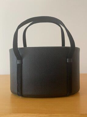 Pop & Suki Lolita Bag – Black Pebble Leather Rare Find Cult Favorite